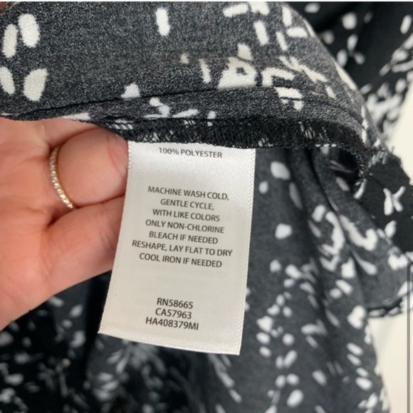 Halogen Printed Blouse - Picture 5 of 5